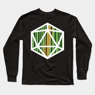 D20 Decal Badge - Elven Cloak Long Sleeve T-Shirt